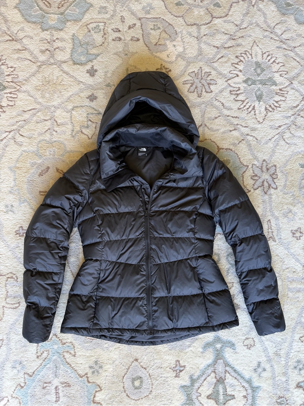 The North Face Women’s Black Hooded Puffer Down Jacket Size M